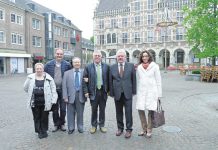 Franco Giordani Console di Dortmund visita il Sindaco di Bocholt Peter Nebelo