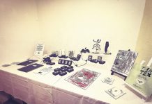 There is a lovely bird inside