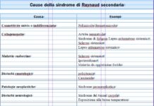 La sindrome di Raynaud