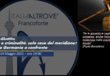Mafia e criminalità organizzata – sono cose solo del meridione? Italia e Germania a confronto