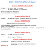 La Settimana Santa 2024