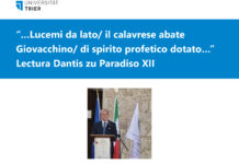Lectura Dantis a Treviri: Un ponte culturale tra Calabria e Germania