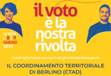 Il PD Germania lancia la campagna per i 5 SÌ ai referendum su lavoro e cittadinanza
