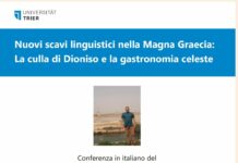 Treviri: nuovi scavi linguistici nella Magna Grecia, la culla di Dioniso e della gastronomia celeste