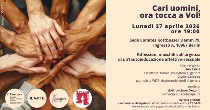 Copertina 27.04.26 Cari uomini