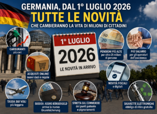 Germania, da luglio cambiano pensioni, tasse, acquisti online e sussidi. Ecco cosa sapere