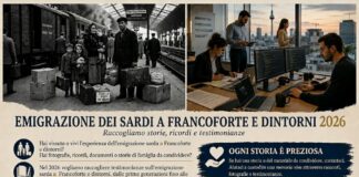 Memorie dell’emigrazione sarda a Francoforte: il Circolo Maria Carta raccoglie testimonianze e ricordi
