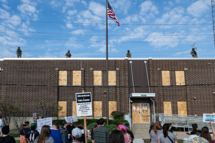Community_Gathering_at_the_USCIS_Processing_Center_in_Broadview_9_12_25_20250912_2444_(54783262956)_(cropped)
