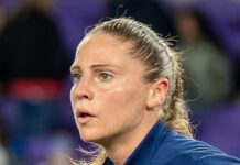 Laura Giuliani, portiere della Nazionale italiana fra i pali dello Stoccarda
