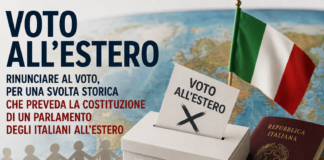 Voto all’estero: rinunciare al voto, per una svolta storica che preveda la costituzione di un Parlamento degli italiani all’estero